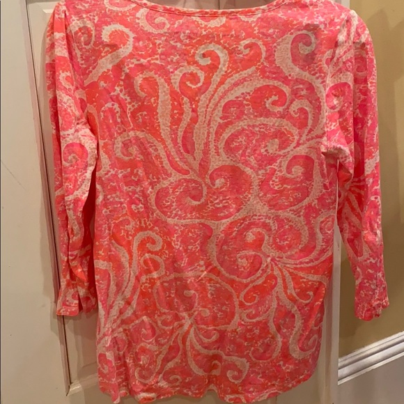 Lily Pulitzer tassel shirt - Picture 2 of 4